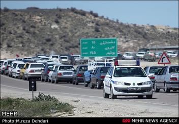 کاهش سرعت متوسط درجاده‌ها به 80 کیلومتر/ 7درصد خودروهای عبوری در نوروز تخلف کردند