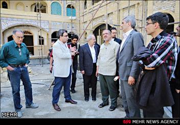 بازدید از کوچکترین قهوه خانه تهران/ پیگیری پرونده کاخ گلستان توسط رئیس شورای شهر