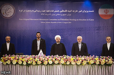 Rouhani urges NAM to take swift action about Israel atrocities