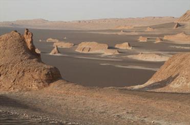 Lut desert; the Pole of Heat on earth



