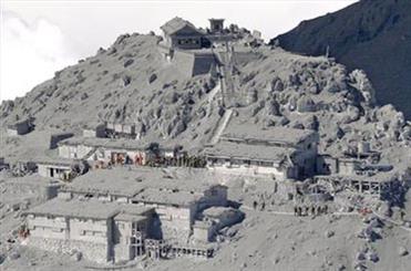 ده ها کشته بر اثر فوران آتشفشان اونتا