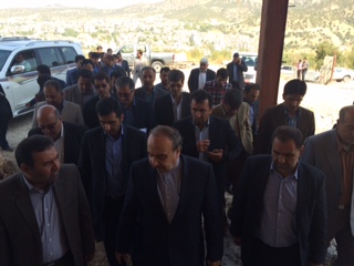 رئیس سازمان میراث فرهنگی از پروژه های بخش گردشگری شهر یاسوج بازدید کرد