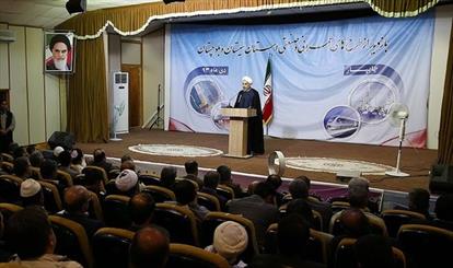 Rouhani visits southernmost port of Chabahar