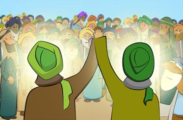 Animation depicts Prophet Mohammad's life