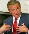 بررسي موضوع هسته اي ايران، افغانستان و عراق در ديدار دبيركل ناتو با بوش