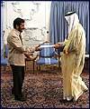 گزارش تصويري/ تقديم استوار نامه سفير جديد عربستان به رئيس جمهور