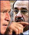 رایزنی بوش با نوری المالکی درباره اوضاع عراق