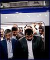 همنشینی 20 دقیقه ای با مسافران قطار شهری /  قول مساعد حداد در پیام رسانی به مسئولان