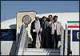 رئيس الجمهورية يصل الى مطار مدينة خرم آباد مركز محافظة لرستان