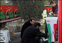 بزرگداشتی برای جانشین شهید همت/سنگ یادبود اسماعیل قهرمانی با شکوه رونمایی شد