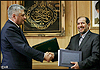 گزارش تصویری / امضای توافقنامه امنیتی وزرای کشور ایران و روسیه