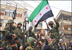 شامی فوج نے خالدیہ علاقہ پر مکمل کنٹرول سنبھال لیا ہے