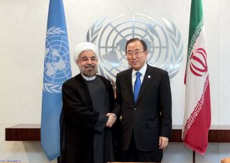 Rouhani holds high profile meetings in New York